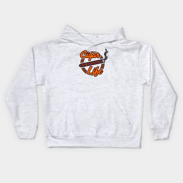 Cigar Life Kids Hoodie by BigTime